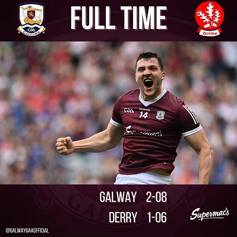 Path to The All-Ireland Senior Football Final - Galway 2-8 Derry 1-6