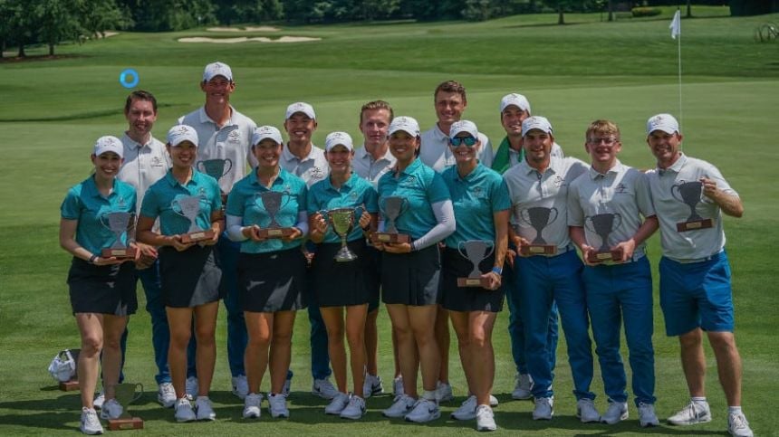 David Kitt and the International Team win the Palmer Cup