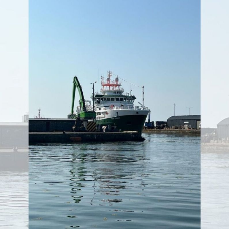 Ireland's newest research vessel 'RV Tom Crean' arrives at Galway Port