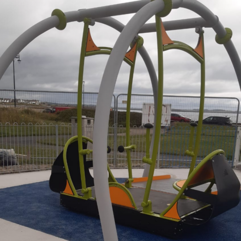 Galway city now has its first wheelchair swing