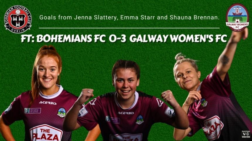 SOCCER: Bohemians 0-3 Galway WFC (Women's National League)