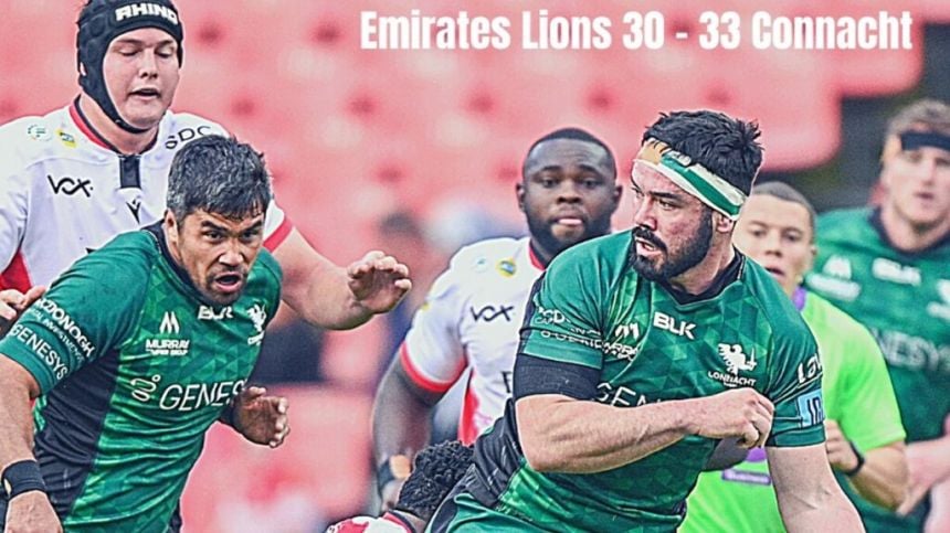 RUGBY: Lions 30-33 Connacht (United Rugby Championship Reaction)