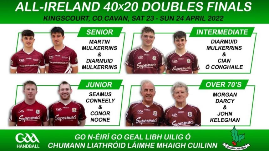 Galway Handballers out to make history this weekend