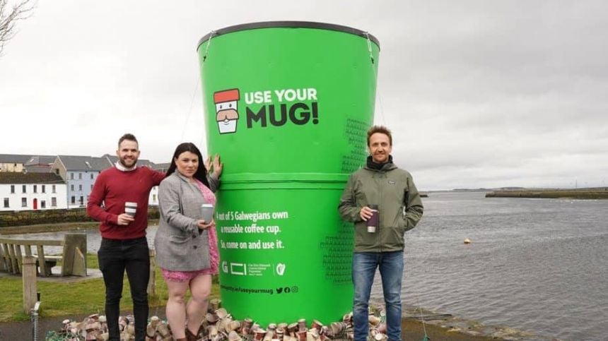 Campaign launched in city to reduce single-use coffee cups