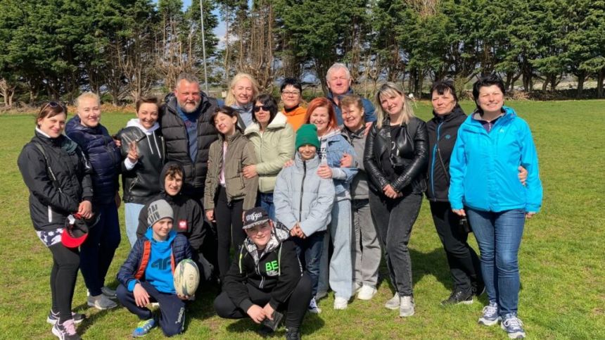 LISTEN- Corinthians rugby club welcomes Ukrainian refugees at special rugby event