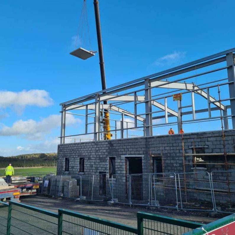 New Facilities at Creggs RFC enter final stages of construction