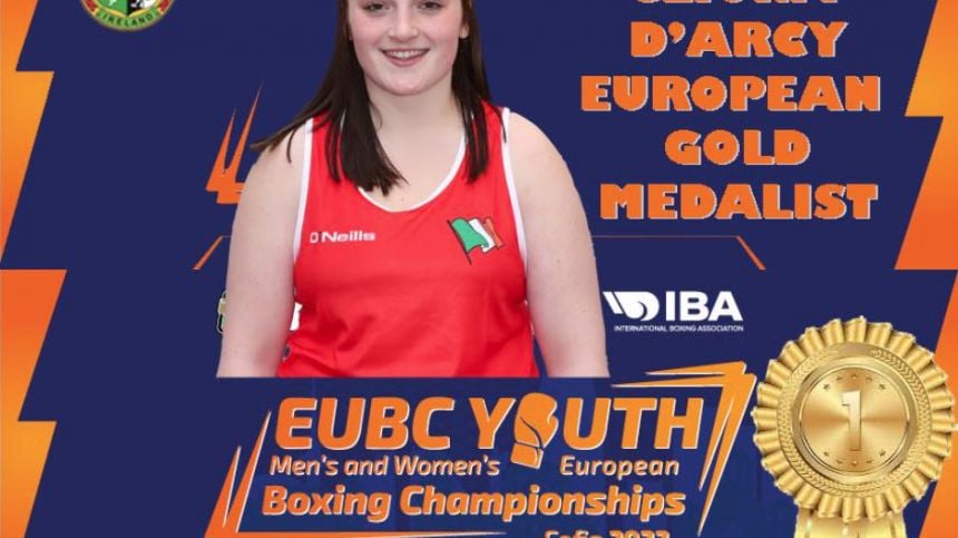 Cliona Darcy wins Gold at European Championships