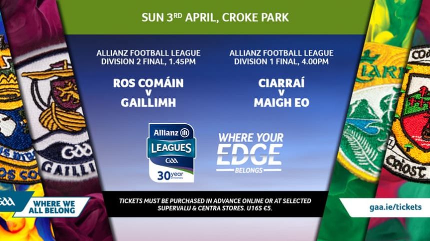 Allianz National Football League Final Preview - Galway make seven changes for decider