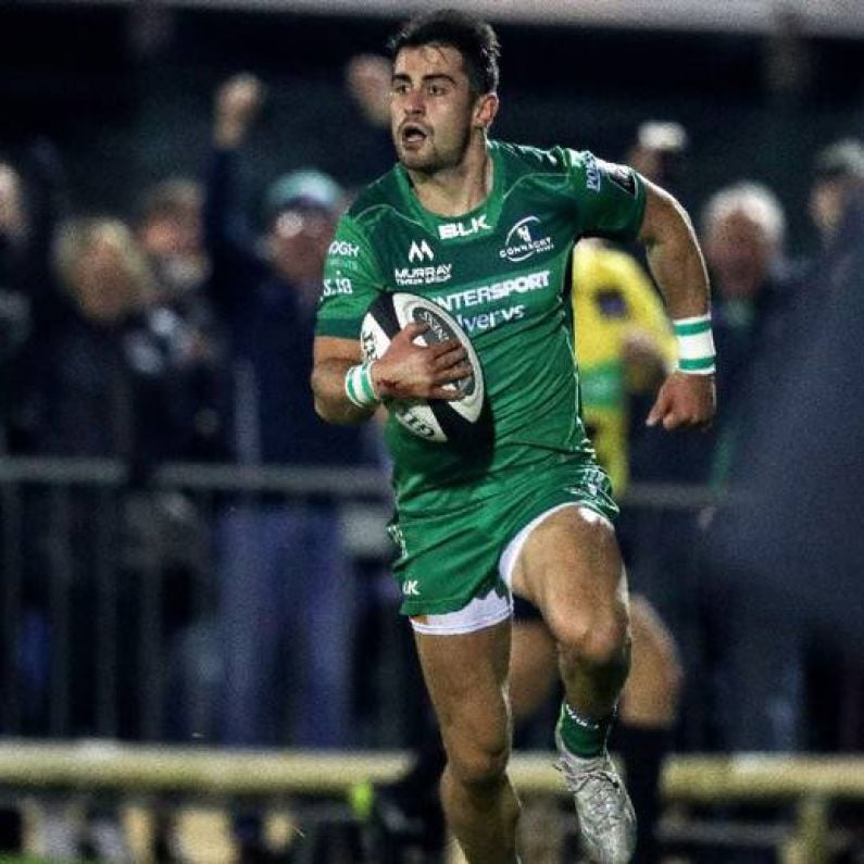 RUGBY: Tiernan O'Halloran Signs One Year Connacht Extension