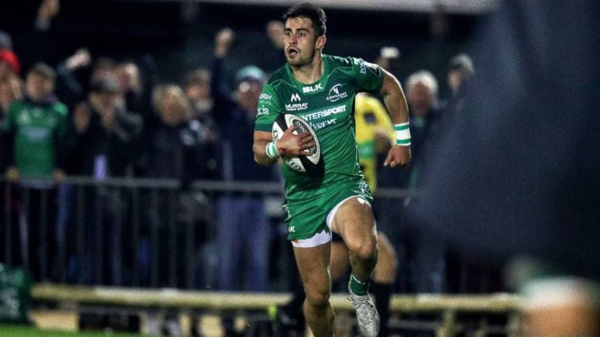 RUGBY: Tiernan O'Halloran Signs One Year Connacht Extension