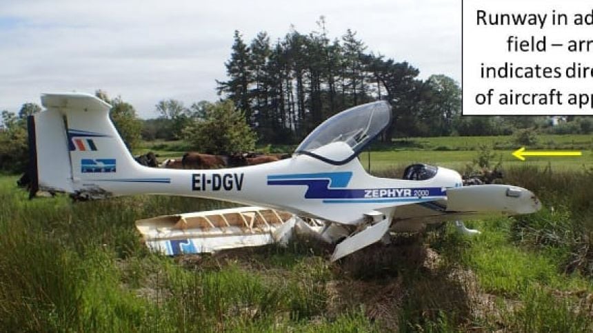 Report published into plane crash at Athenry airfield last year