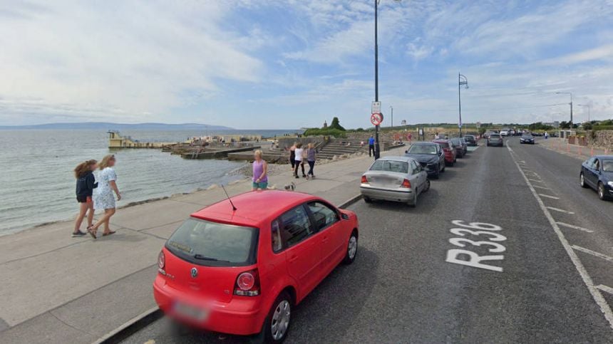 Progress on pedestrian crossing at Blackrock in Salthill