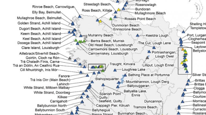 Report gives generally clean bill of health to Galway's bathing waters