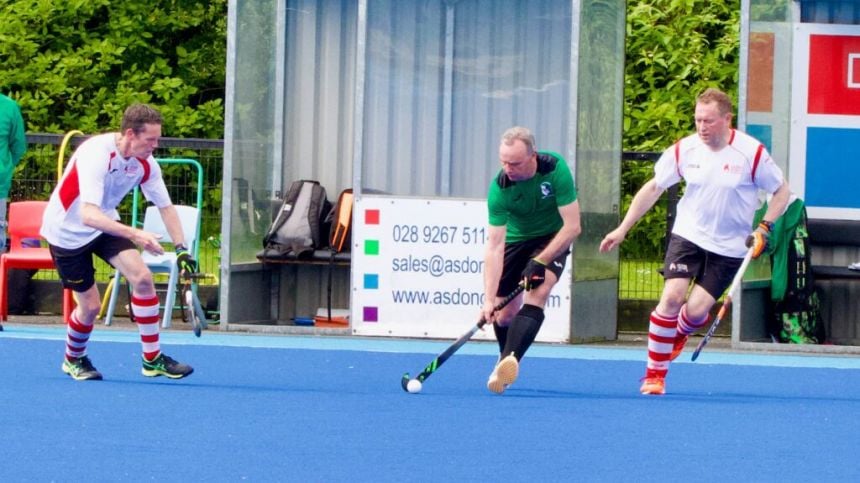 Swan Scores Twice, but Connacht Men’s Masters come up short in Hockey Interpros