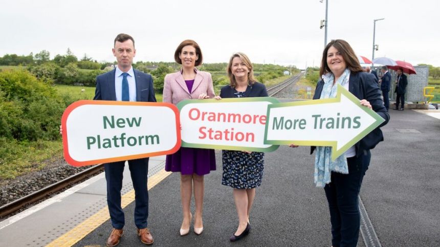 LISTEN- Iarnród Éireann signs contract for significant capacity increase at Oranmore train station