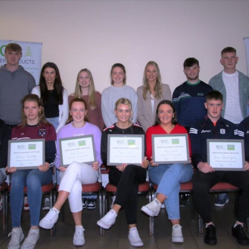 ECC Timber Products GAA Sports Scholarship recipients honoured