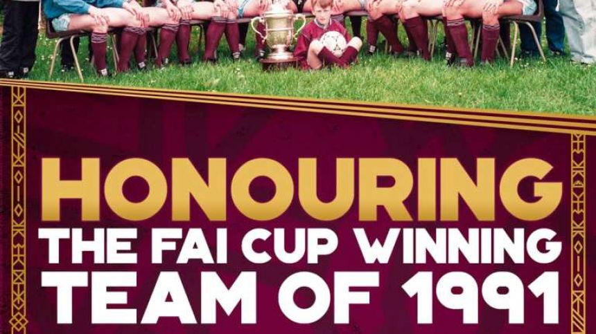 OVER THE LINE SPECIAL - 1991 Galway United FAI Cup Winning Side To Be Honoured Friday