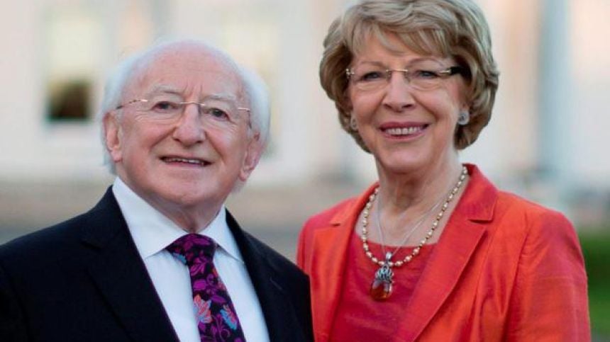 Galway campaign group takes to Shop Street backing Sabina Higgins’ letter