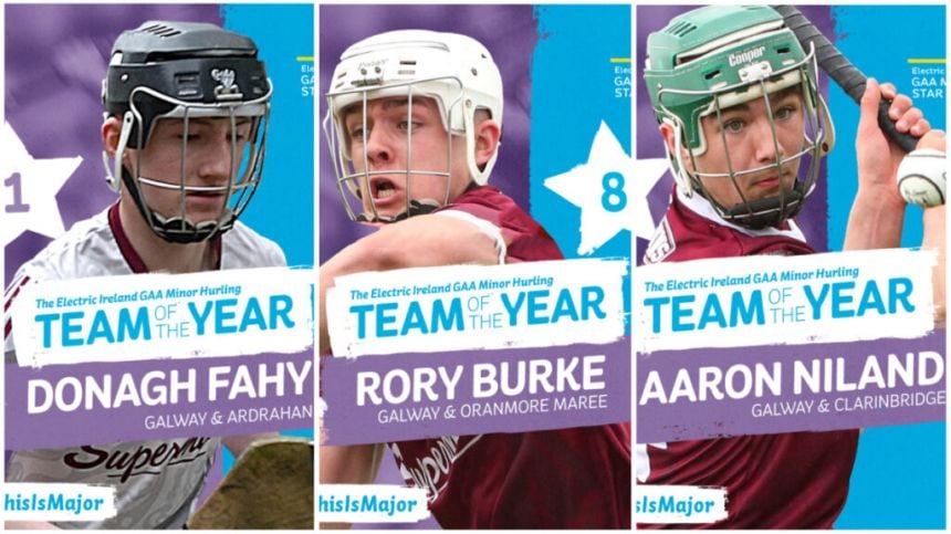 HURLING: Three from Galway in Electric Ireland Minor Team of the Year