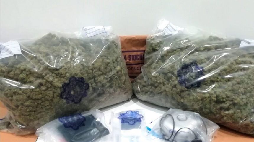 Gardai charge man following €390,000 seizure of cannabis herb in Annaghdown yesterday