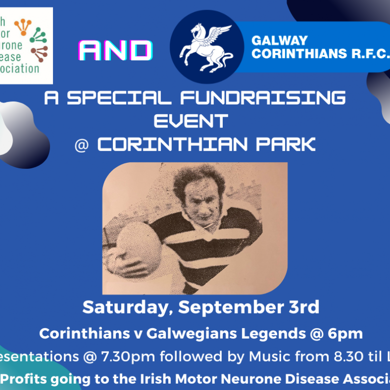 Cortinthians RFC Hosting major fundraiser for IMNDA tomorrow