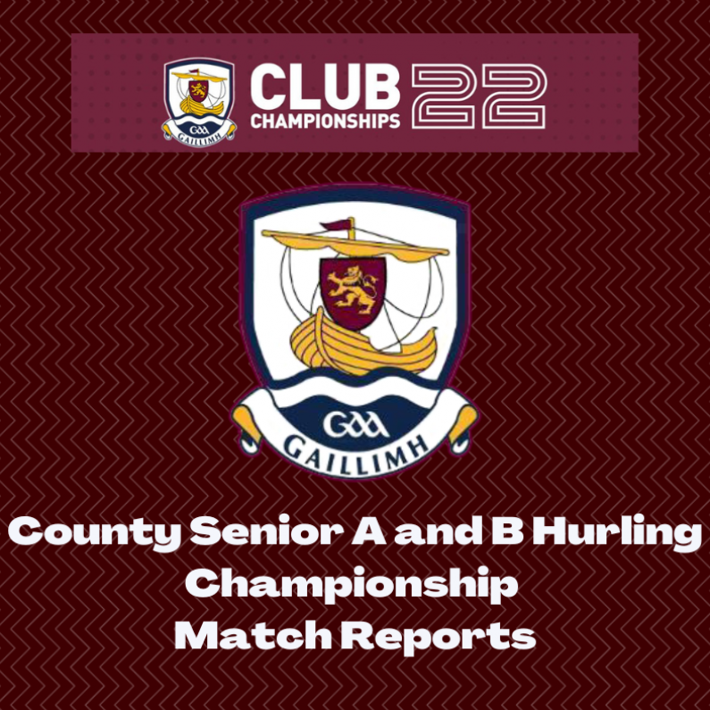 County Senior Hurling Championship Match Reports