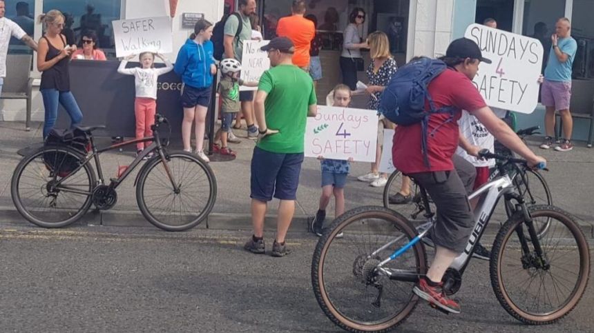 Campaigners to return to Salthill this weekend to demand safer streets