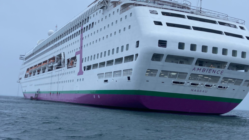 Largest cruise ship to dock at Port of Galway arrives