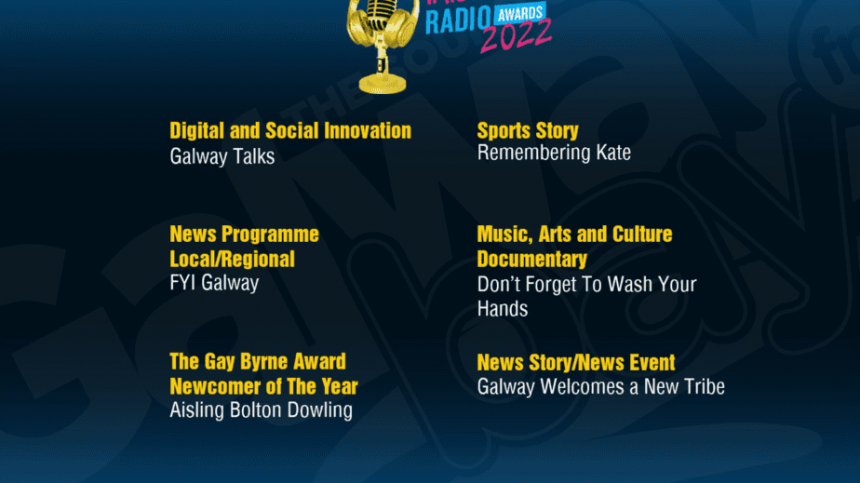 Six nominations for Galway Bay FM in IMRO radio awards