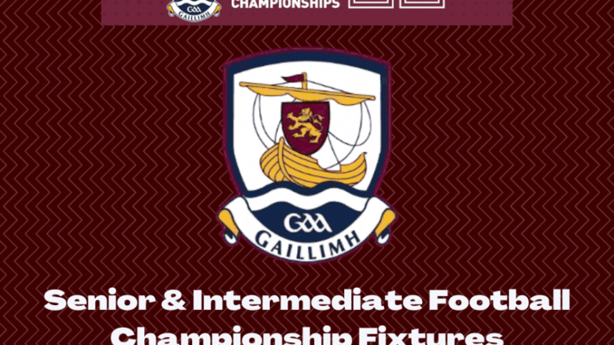 Details of County Senior, Intermediate and Junior Football Championship Fixtures confirmed.