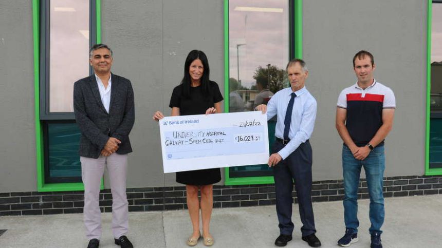 Donation to the Blood and Tissue Establishment Stem Cell Department at UHG