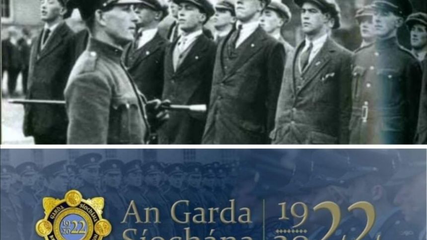 Gardai in Galway to commemorate the 100-year anniversary of the foundation of An Garda Síochána tomorrow