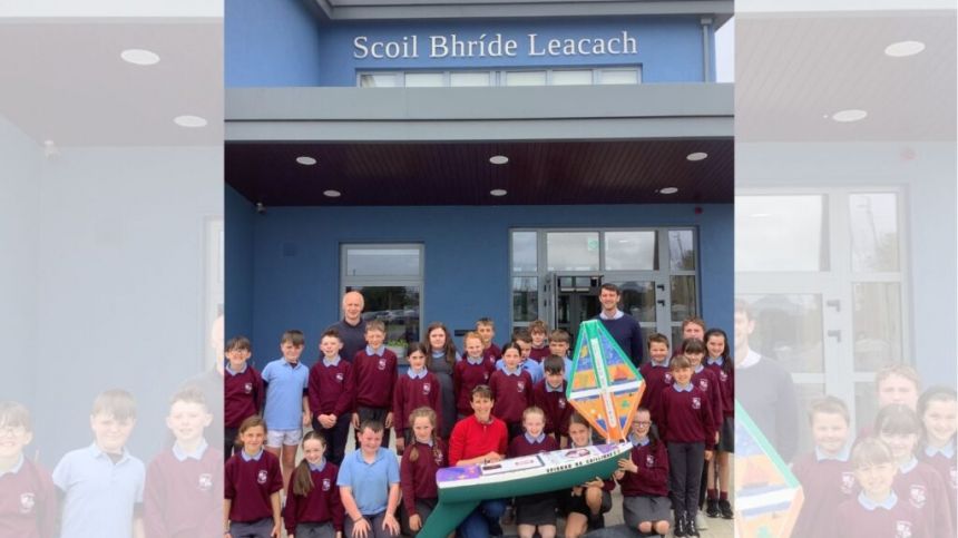 Galway school build first mini-boat to set sail in South Atlantic