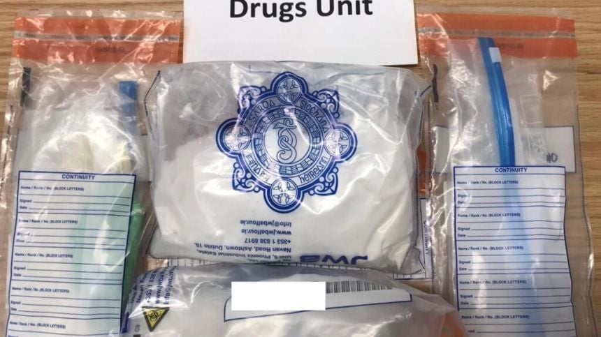 Man questioned following seizure of cocaine worth €60,000 in Tuam.