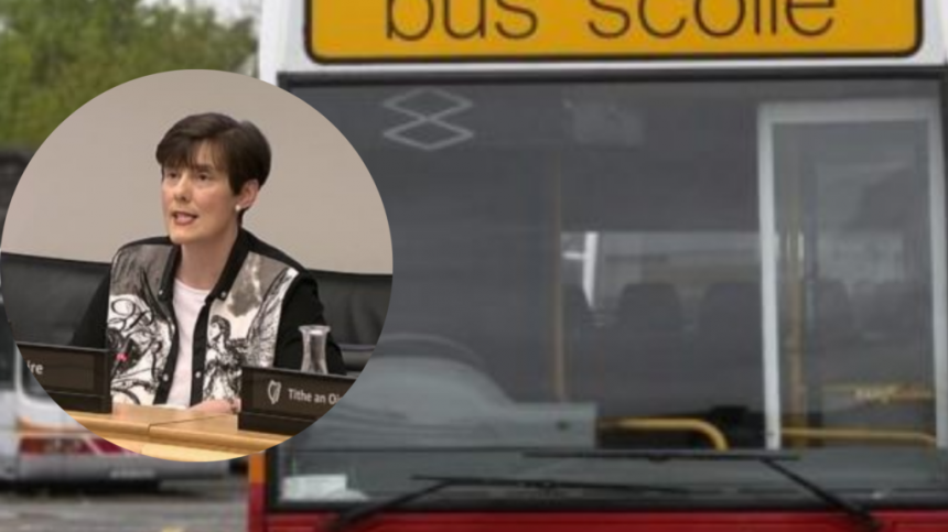 Local meeting hears Norma Foley "running away" from school transport crisis