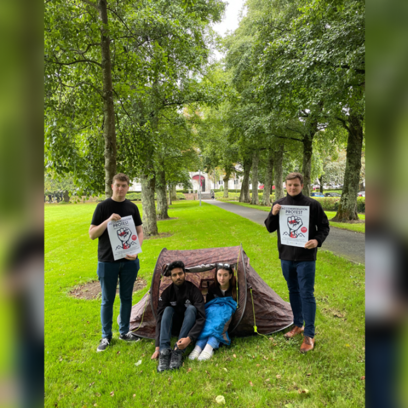 Students to sleep out in Eyre Square to protest accommodation crisis