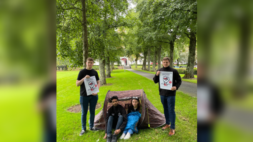 Students to sleep out in Eyre Square to protest accommodation crisis