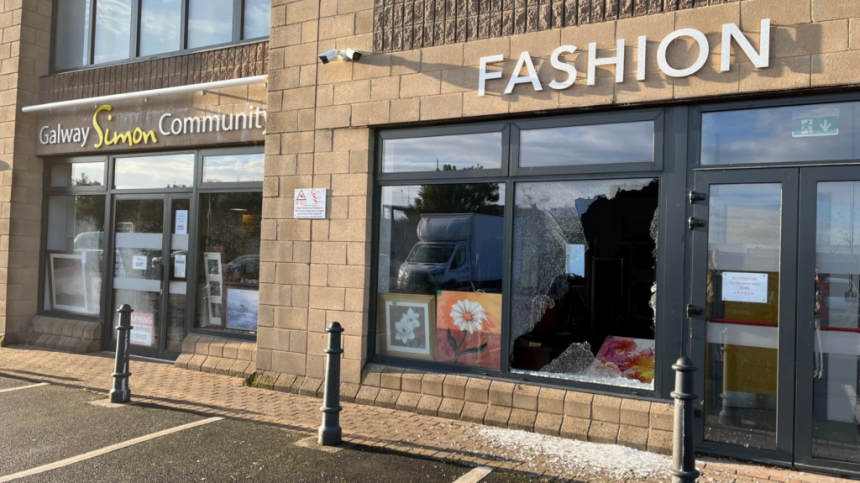 Galway Simon Community shop in city broken into