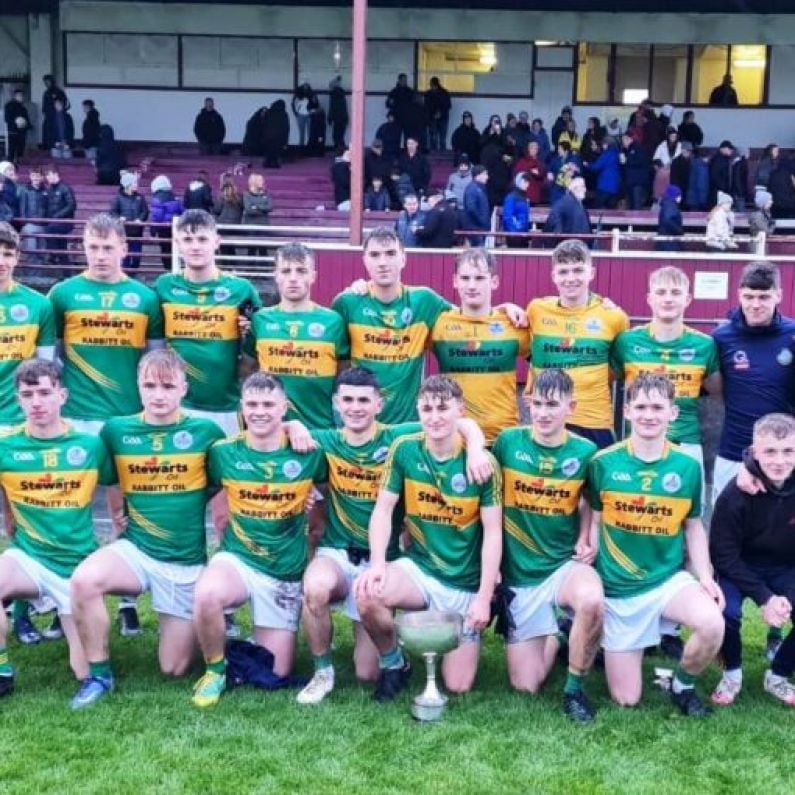 Claregalway Minors Wins North Board Championship on a dramatic weekend in Minor Football