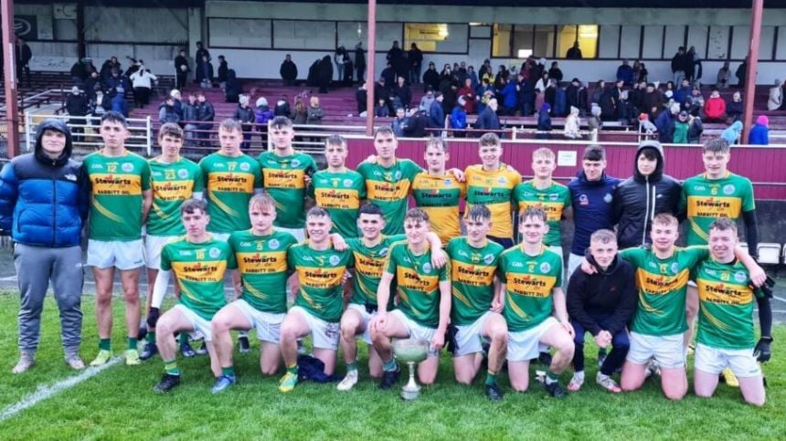 Claregalway Minors Wins North Board Championship on a dramatic weekend in Minor Football