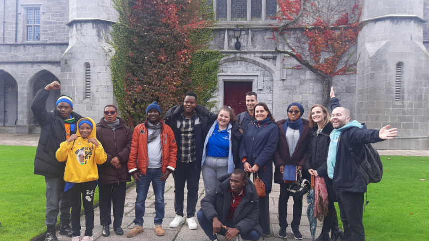 Tanzanian youth arrive in Galway to discuss local climate action