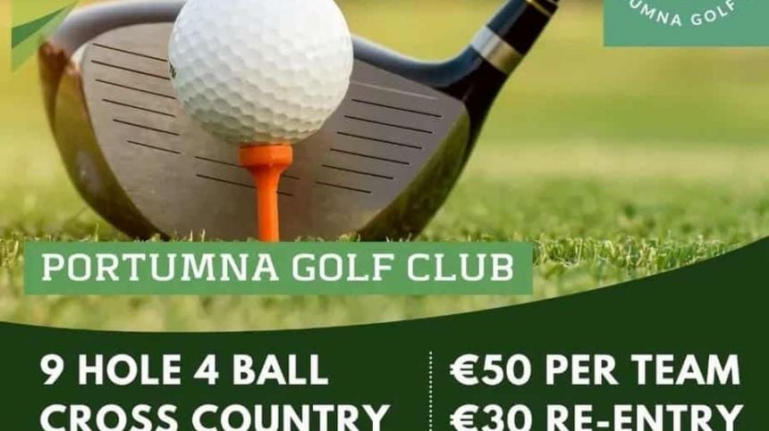 Portumna Golf Club set to go 'Cross Country' for Galway Hospice