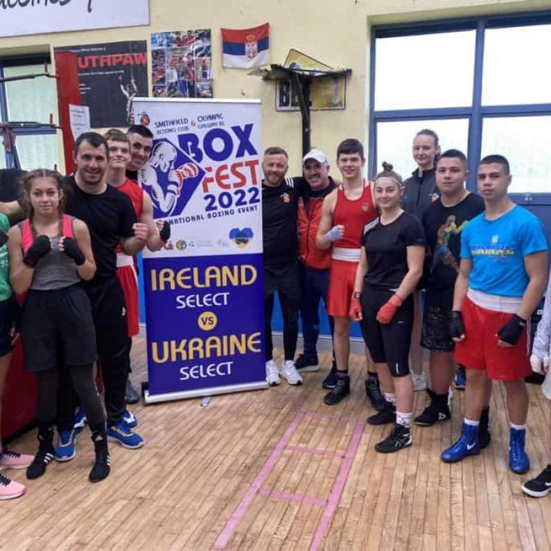 Olympic Boxing Club welcomes Boxers from Ukraine for Tournament this afternoon