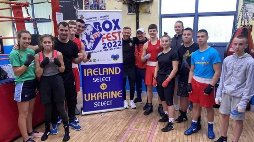 Olympic Boxing Club welcomes Boxers from Ukraine for Tournament this afternoon