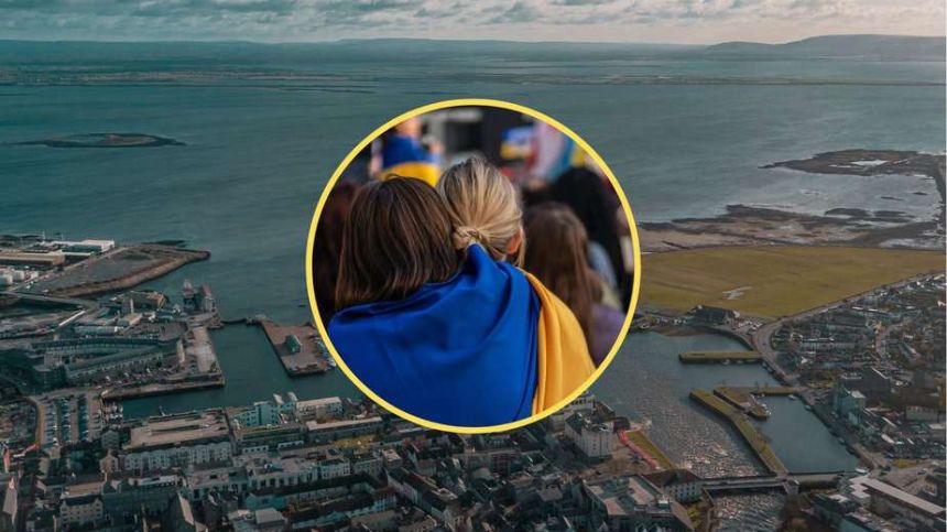 Almost 3,300 Ukrainian refugees have now arrived in Galway