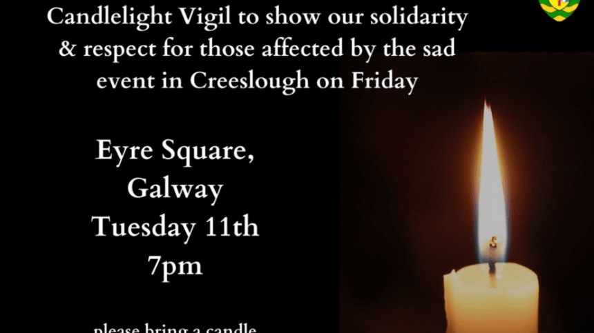 Vigil for Creeslough tragedy victims to be held in Eyre Square