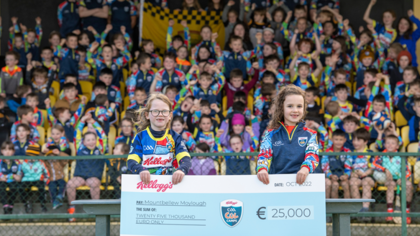 Mountbellew/Moylough GAA Club awarded €25,000 by Kellogg's Cúl Camps