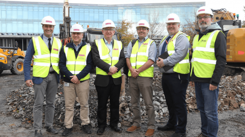 Works underway on geothermal project for University of Galway Sports Centre