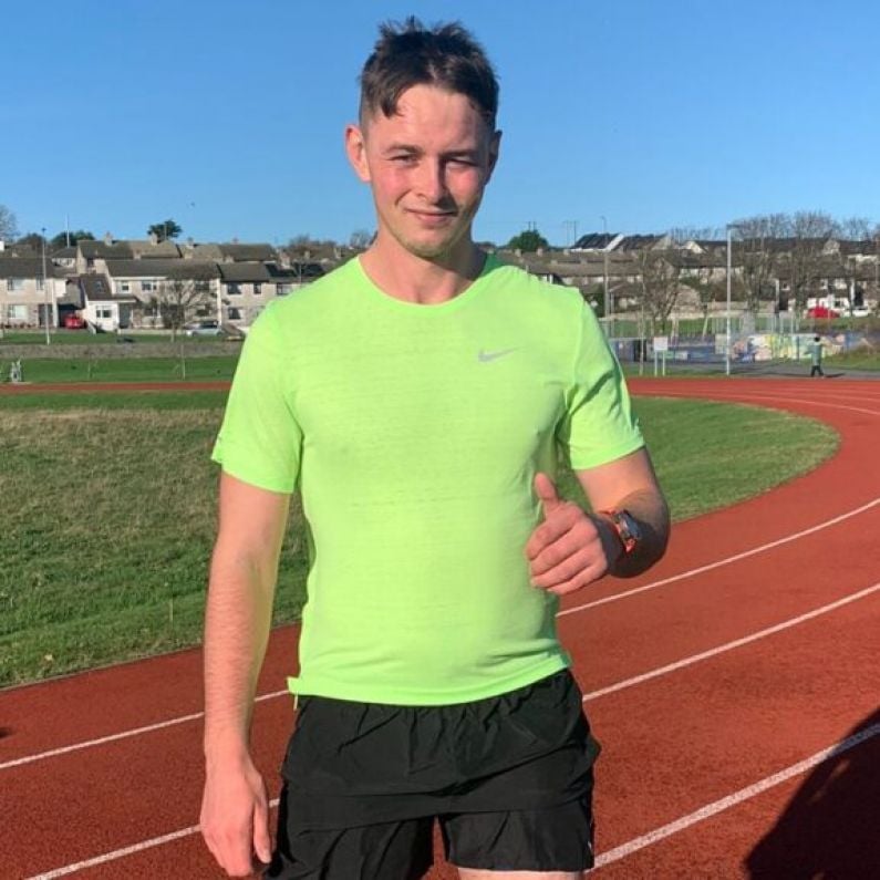 ATHLETICS: Local Lad Runs 100 Miles in aid of The Irish Cancer Society