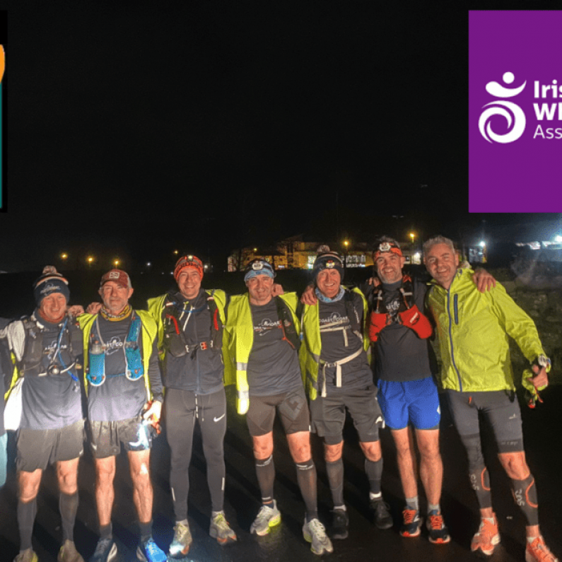 Eight Friends from Galway and Dublin are bidding to run 200Km coast to coast for the Irish Wheelchair Association and Muscular Dystrophy Ireland